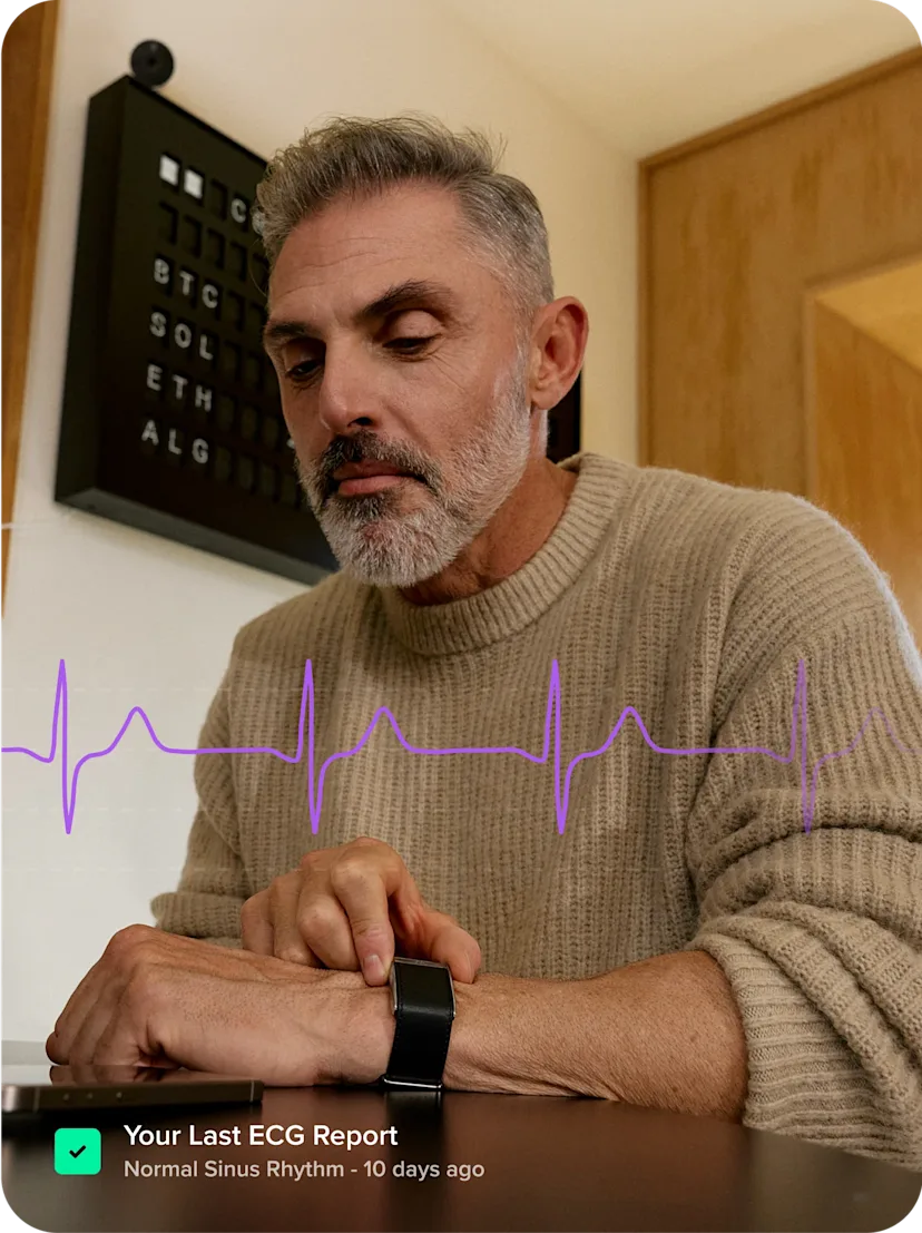 Kalp sağlığınızı yakından takip edin.